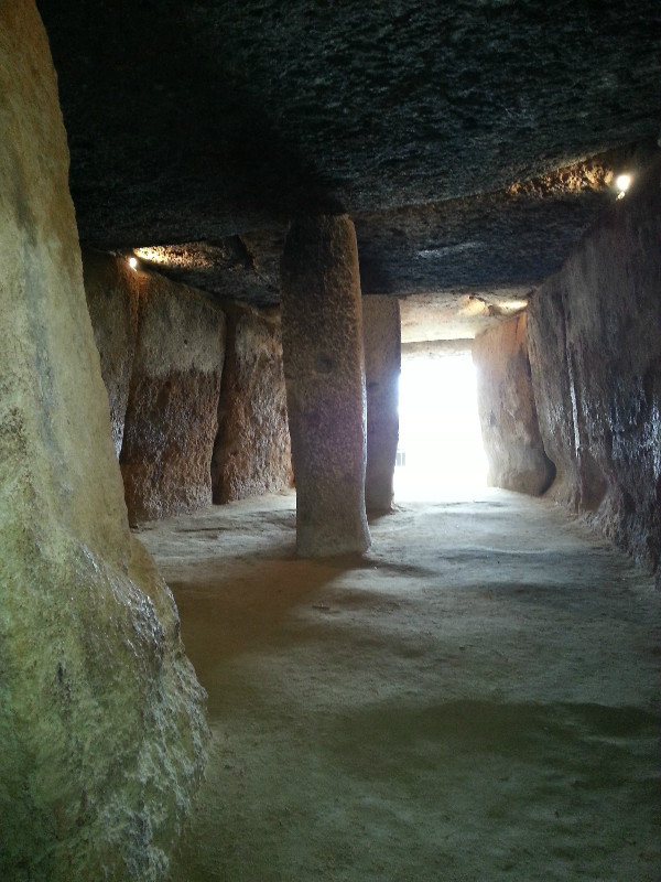 Inside the Menga
