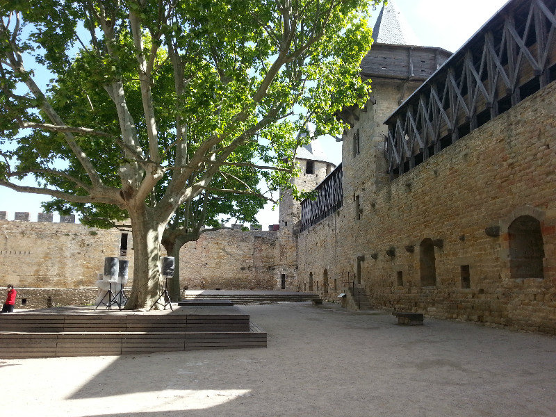 one of the Courtyards