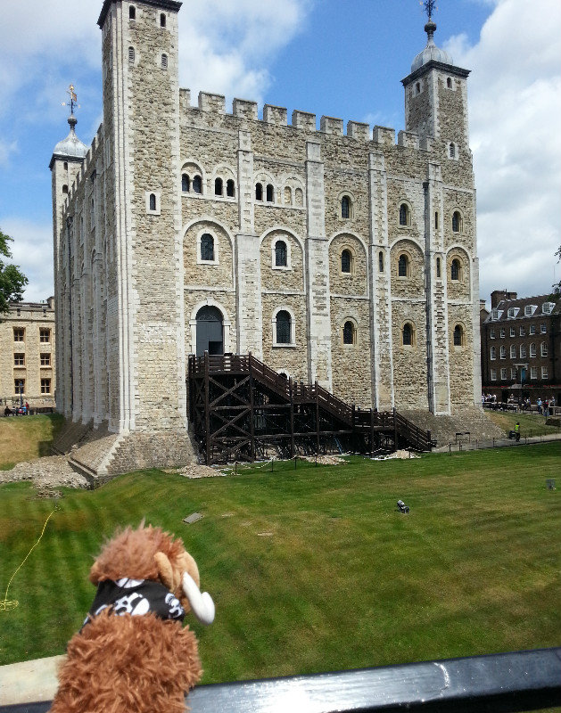 Checking out the White Tower