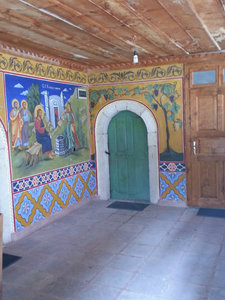 Painted area in the courtyard 2