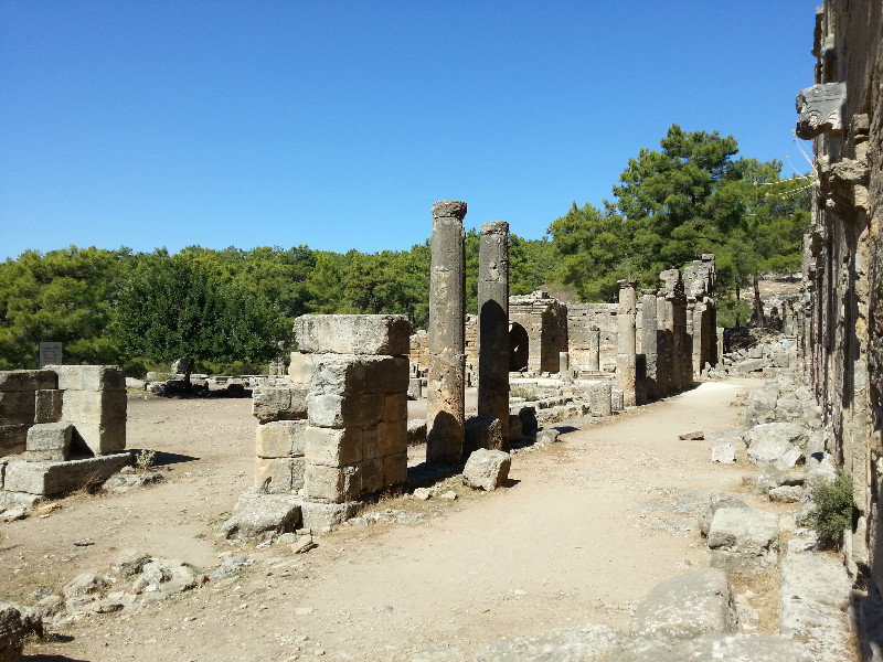 Columns in the Agora
