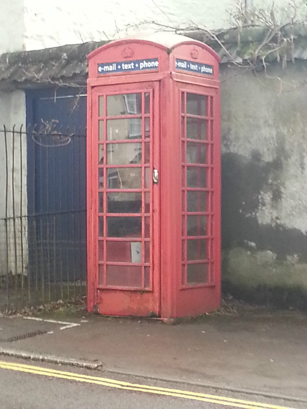 The Great British Phone Box, now sadly nearly extinct