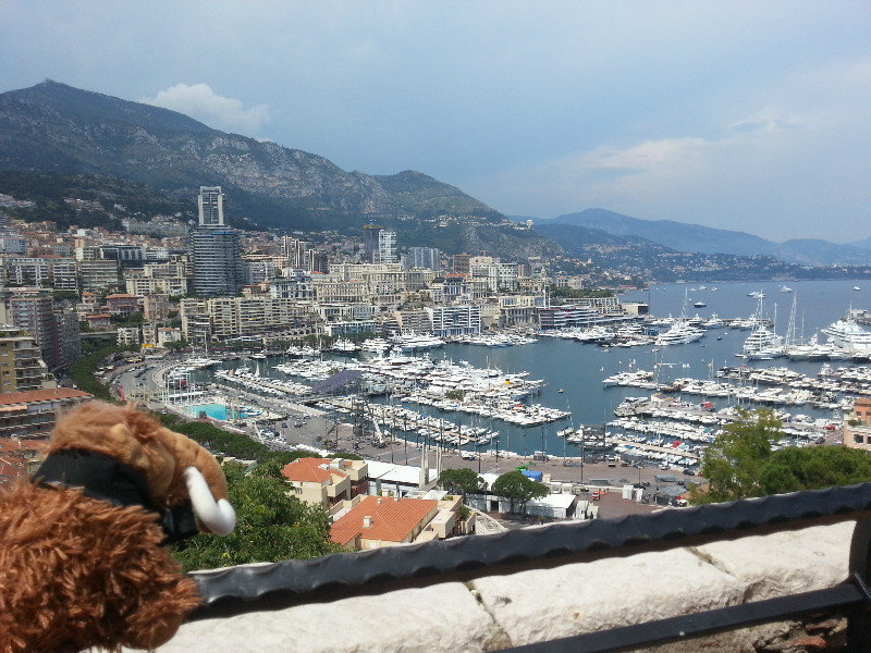 Views over the bay of Monaco
