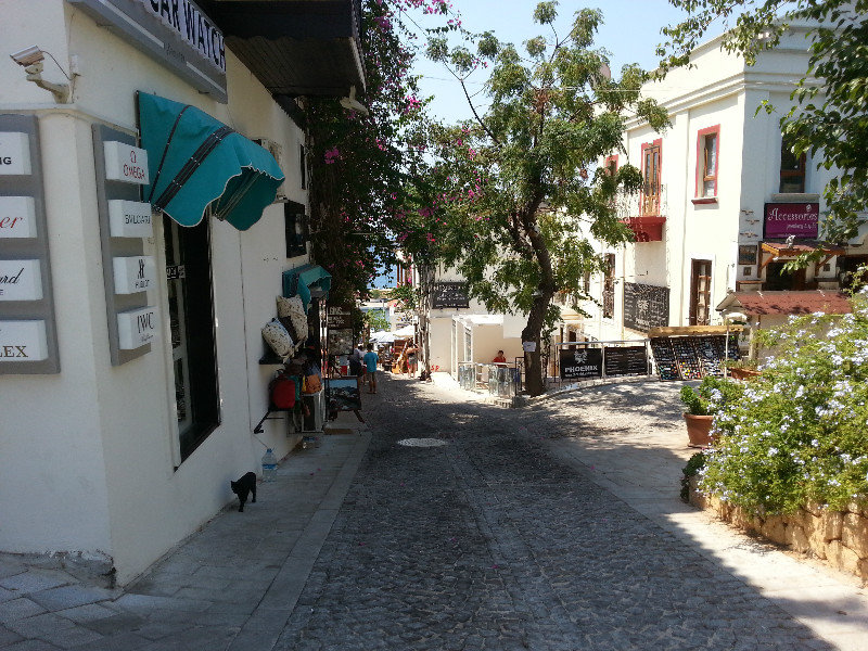 More streets in Kalkan
