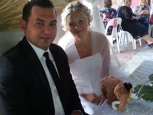 The Bride and Groom with the Mammoth