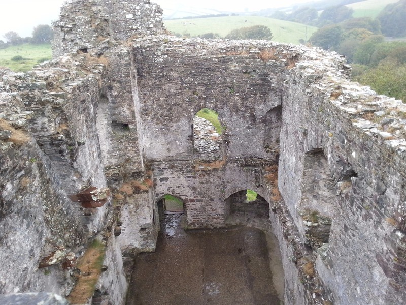 Looking down into the Gatehouse