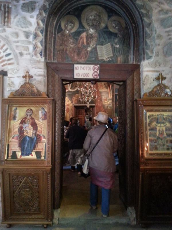 Inside the Varlaam Monastery 