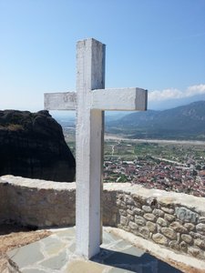 The Cross is visible for miles