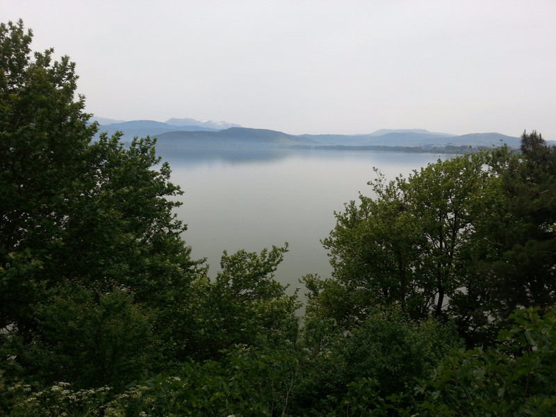 Views over the lake