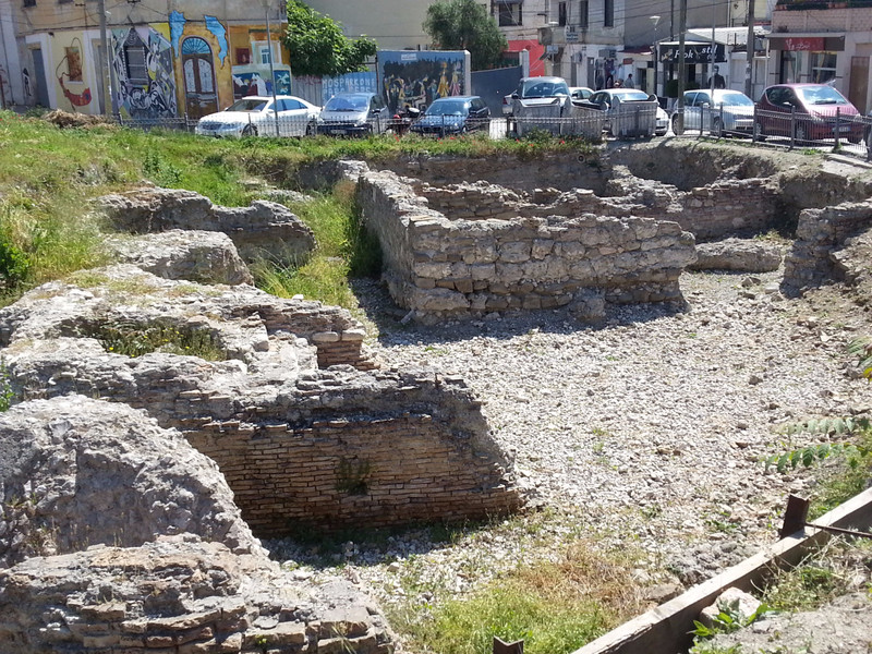 Ruins at the amphitheatre 