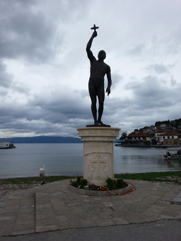 Statue in the harbour