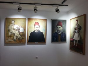Paintings of the men of the league
