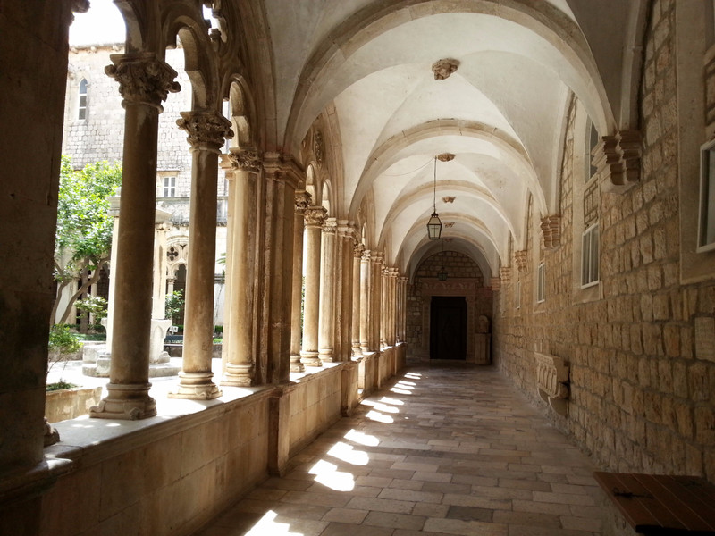 The Cloister of the Dominican Monastery 