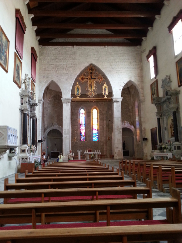 Inside the Church of the Dominican Monastery 