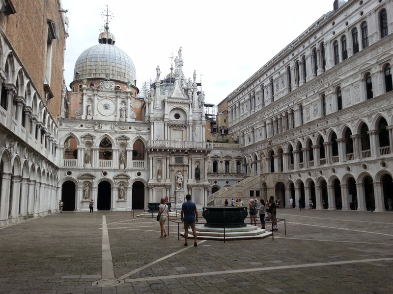The Courtyard in Doge's Palace
