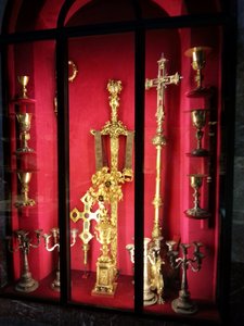 Part of the treasure of the Basilica 