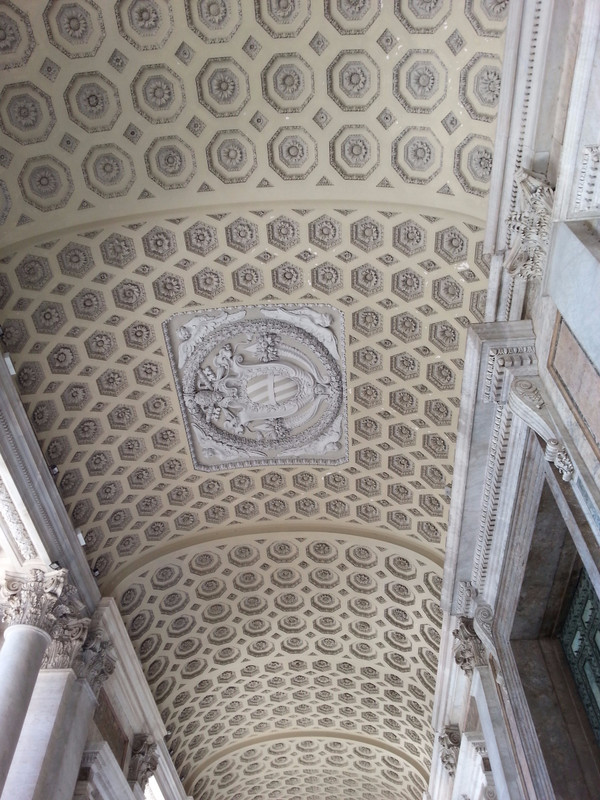 Entrance to  Lateran Basilica 