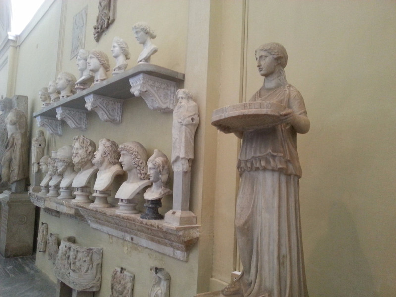 Busts and statues
