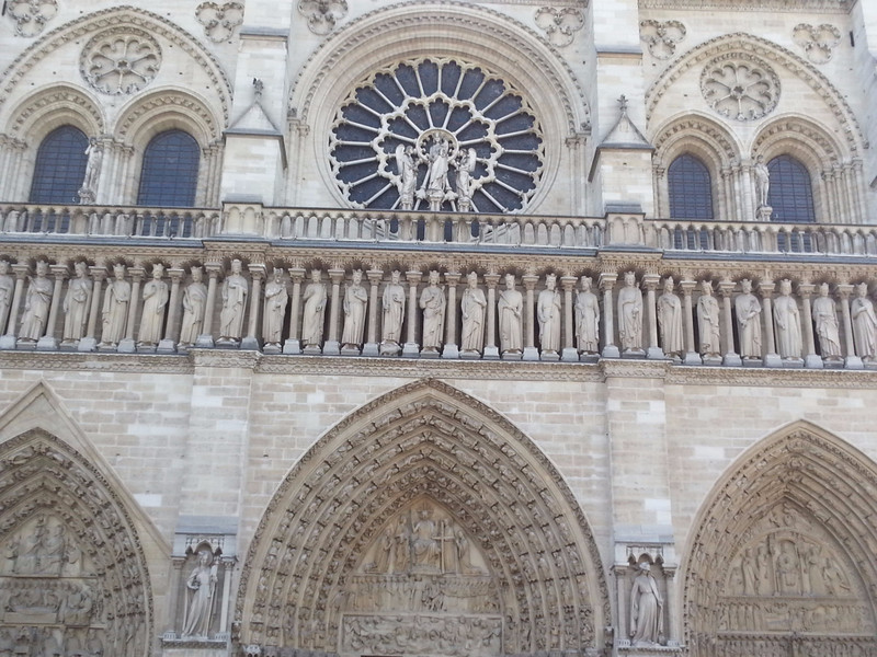 Up close at Notre Dame