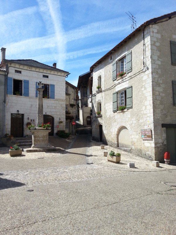 Town Square of Bourdeilles