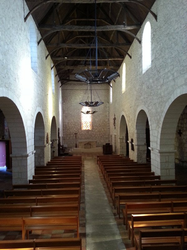 Inside Church of Saint-Jacques  