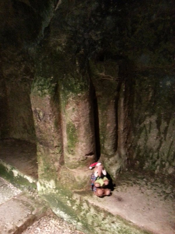 Considering the Roman Columns in the Crypt