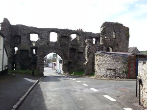 Gates of the old town of Kidwelly