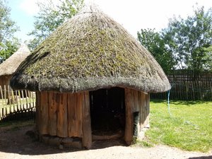 African huts for pens