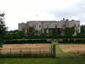 Chirk Castle from the gardens