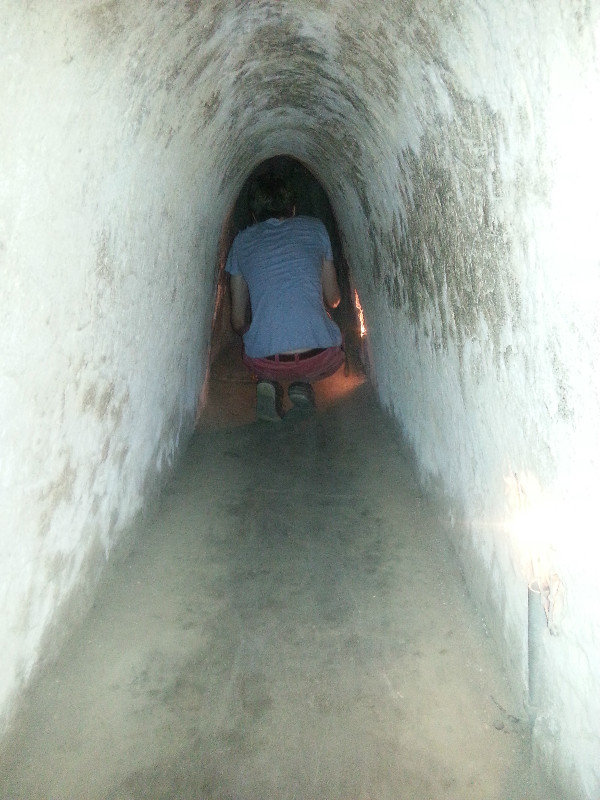 einer der grösseren Tunnel