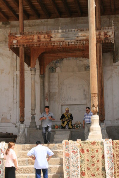 The Emir's throne room