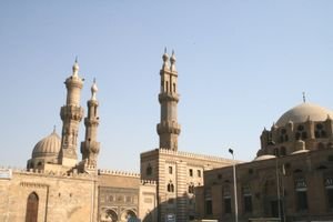 The skyline of Islamic Cairo