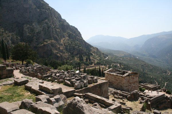 Panorama over Delphi