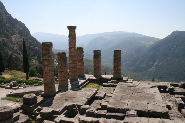 One more of the Temple of Apollo