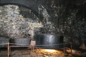 The huge cauldron