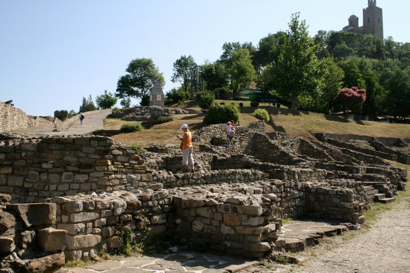 Ruins in Tsarevets