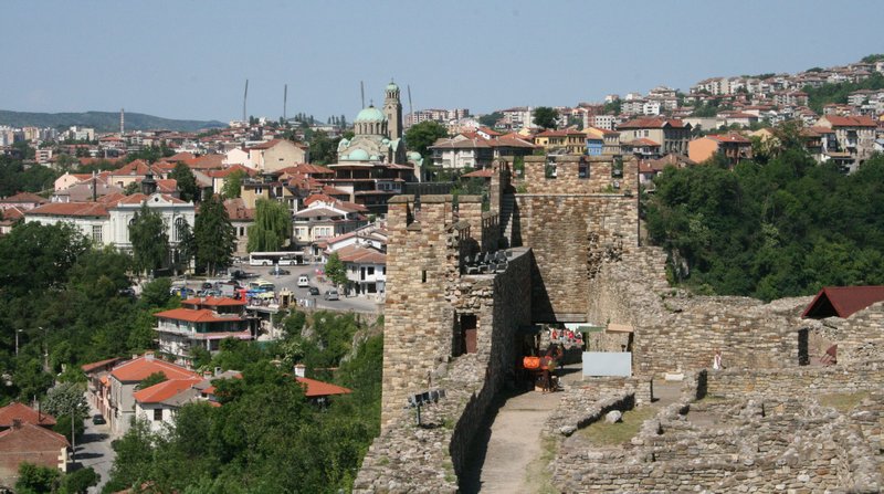 The view over the city of Veliko Turnovo