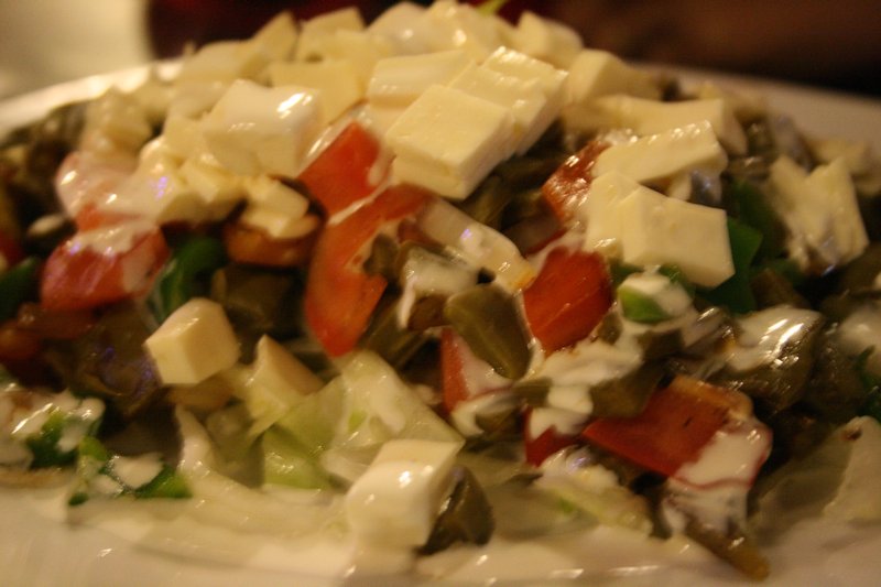 Cactus salad