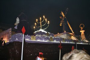 Easter procession float