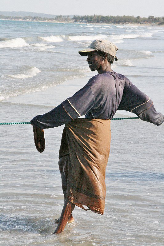 Net fisherman