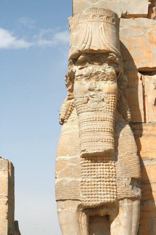 Persepolis gateway statue