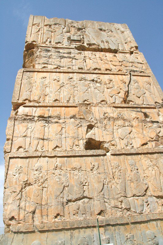 Persepolis archway carvings