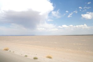 Desert Road Near Yazd
