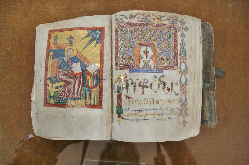 A hand-colored Bible?