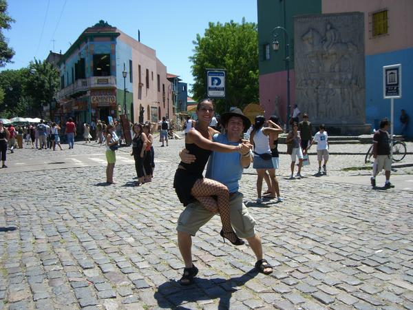Tango Lesson in La Boca