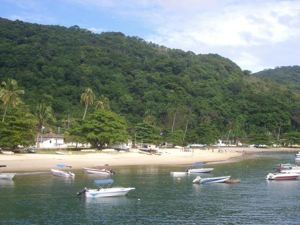 Abrao, Hauptort auf Ilha Grande