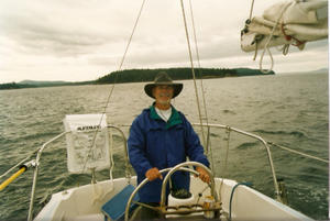 Paddy at Helm