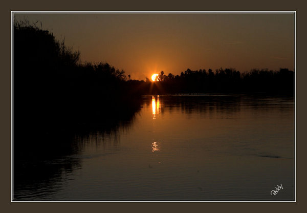 Sunset on Colorado River
