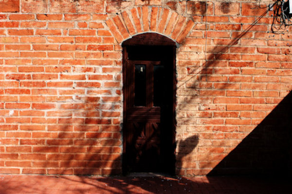 Door in historic tubac
