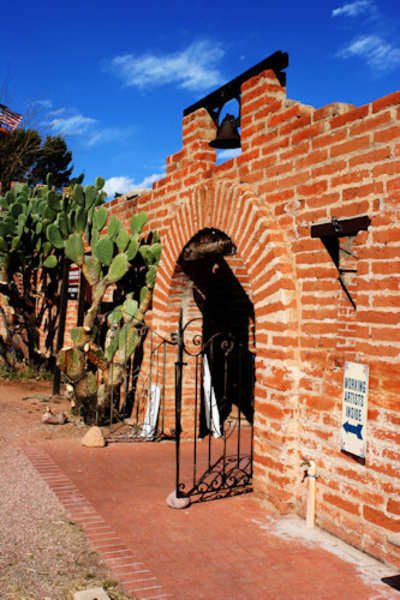 Gate in historic tubac
